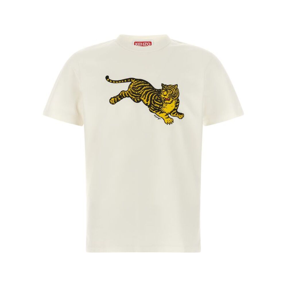 Kenzo White Cotton Men's T-Shirt